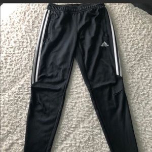 Grey adidas joggers
